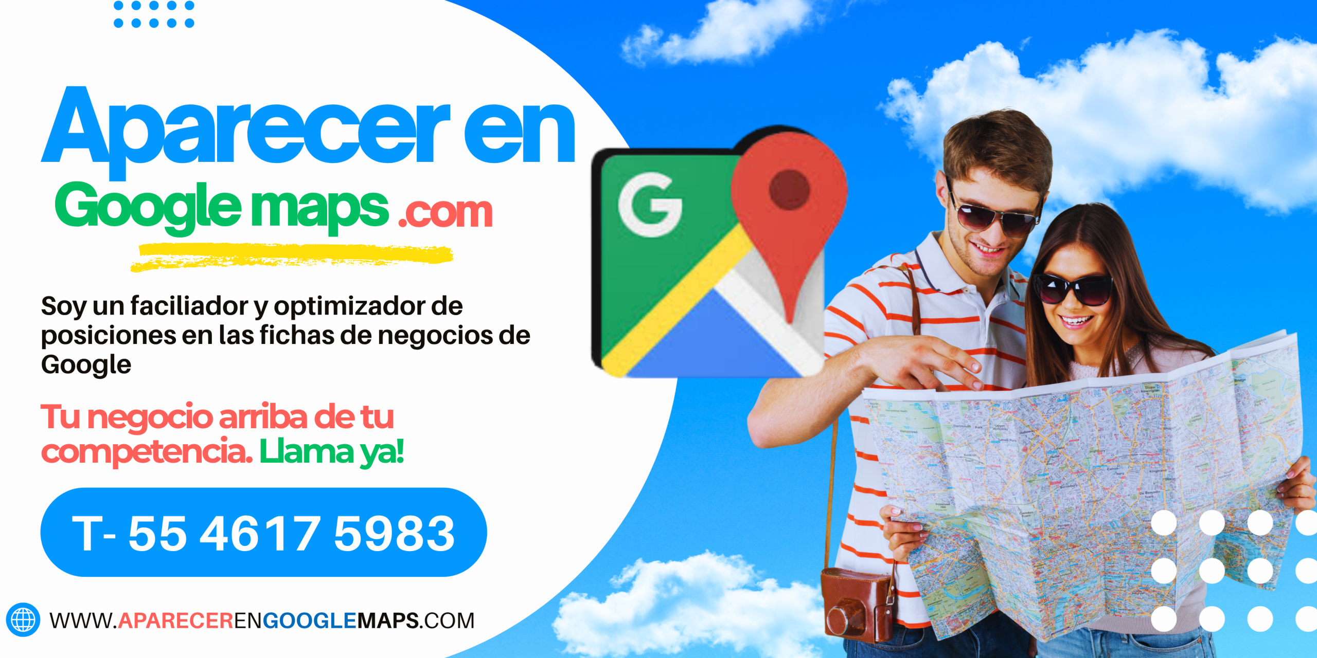 Aparecer primero en google maps